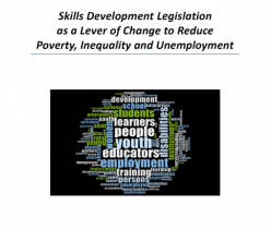 Human Science Research Council (HSRC): Skills Development Legislation as a Lever of Change to Reduce Poverty, Inequality and Unemployment